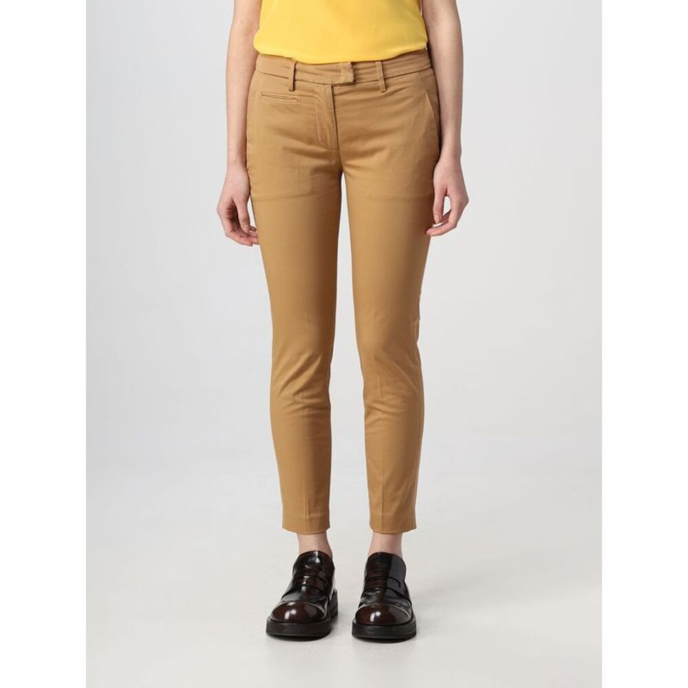 Dondup Pants Woman Leather
